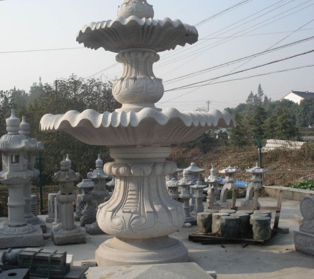 三层喷泉