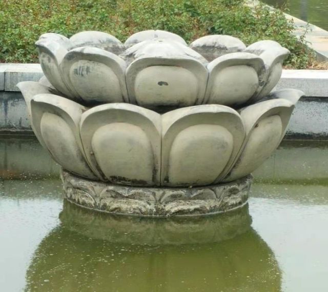 莲花喷泉座