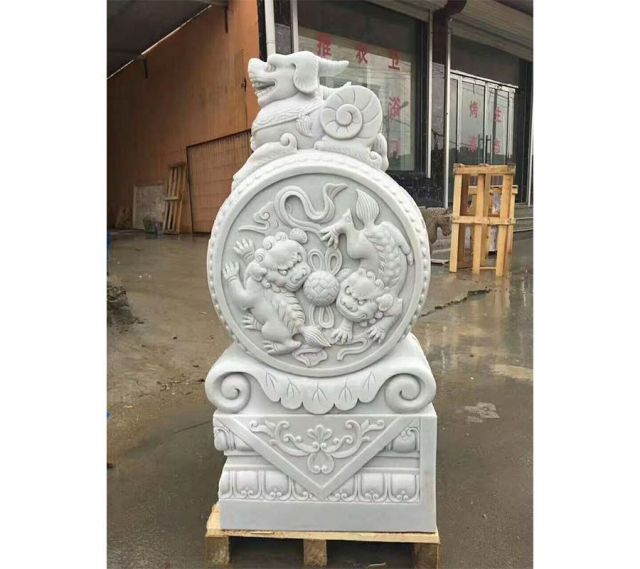 貔貅纹石鼓